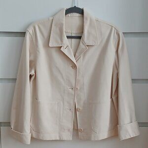 Uniqlo Cream Utility Jacket
